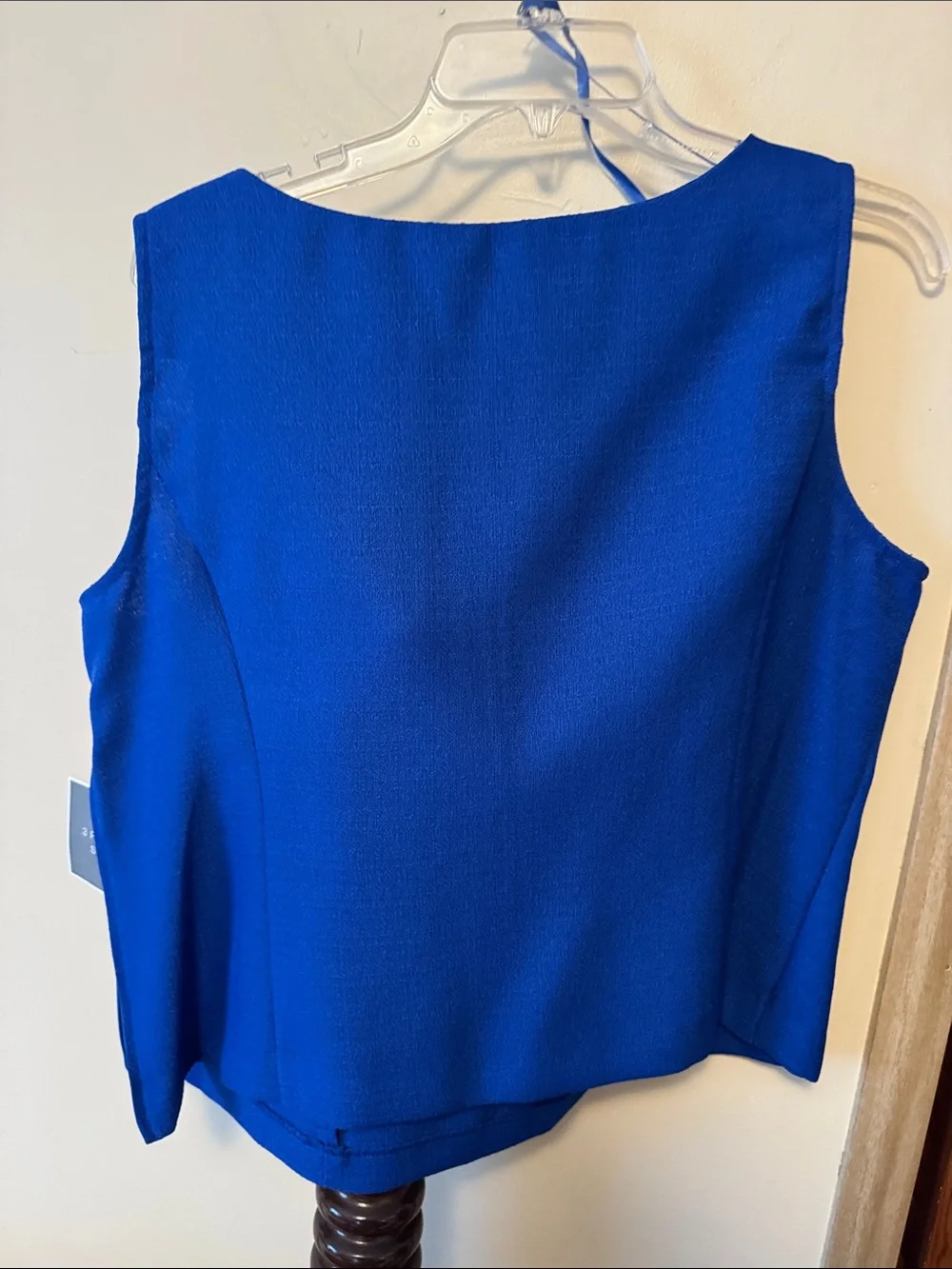 3 pice Set- Sag Harbor Royal Blue Short-Sleeve Pant Suit Set